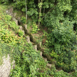 Bild von Buchholz  Bahnlinie von der Brücke aus