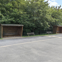 Bild von Buchholz Wartehäuschen am Busparkplatz